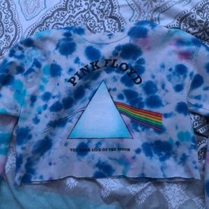 Pink Floyd cropped sweater